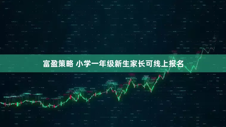 富盈策略 小学一年级新生家长可线上报名